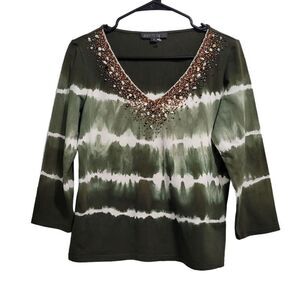 ‎Lafayette 148 New York beaded  top